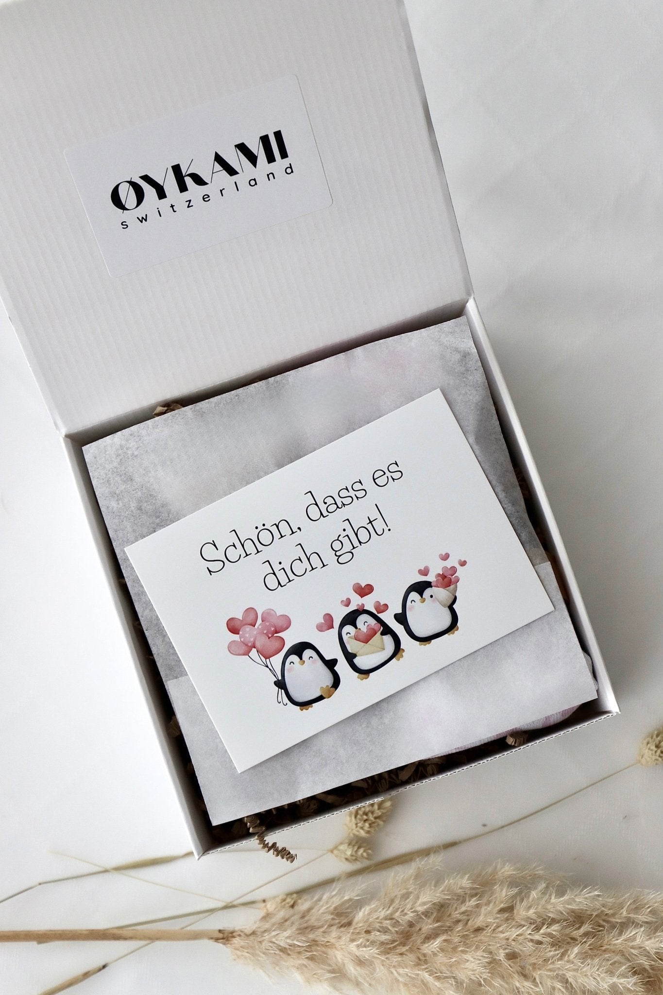 Baby Geschenkbox Blau "Sizilien" Elch - OYKAMI in a box