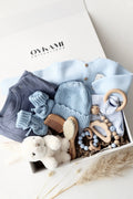Baby Geschenkbox Blau 
