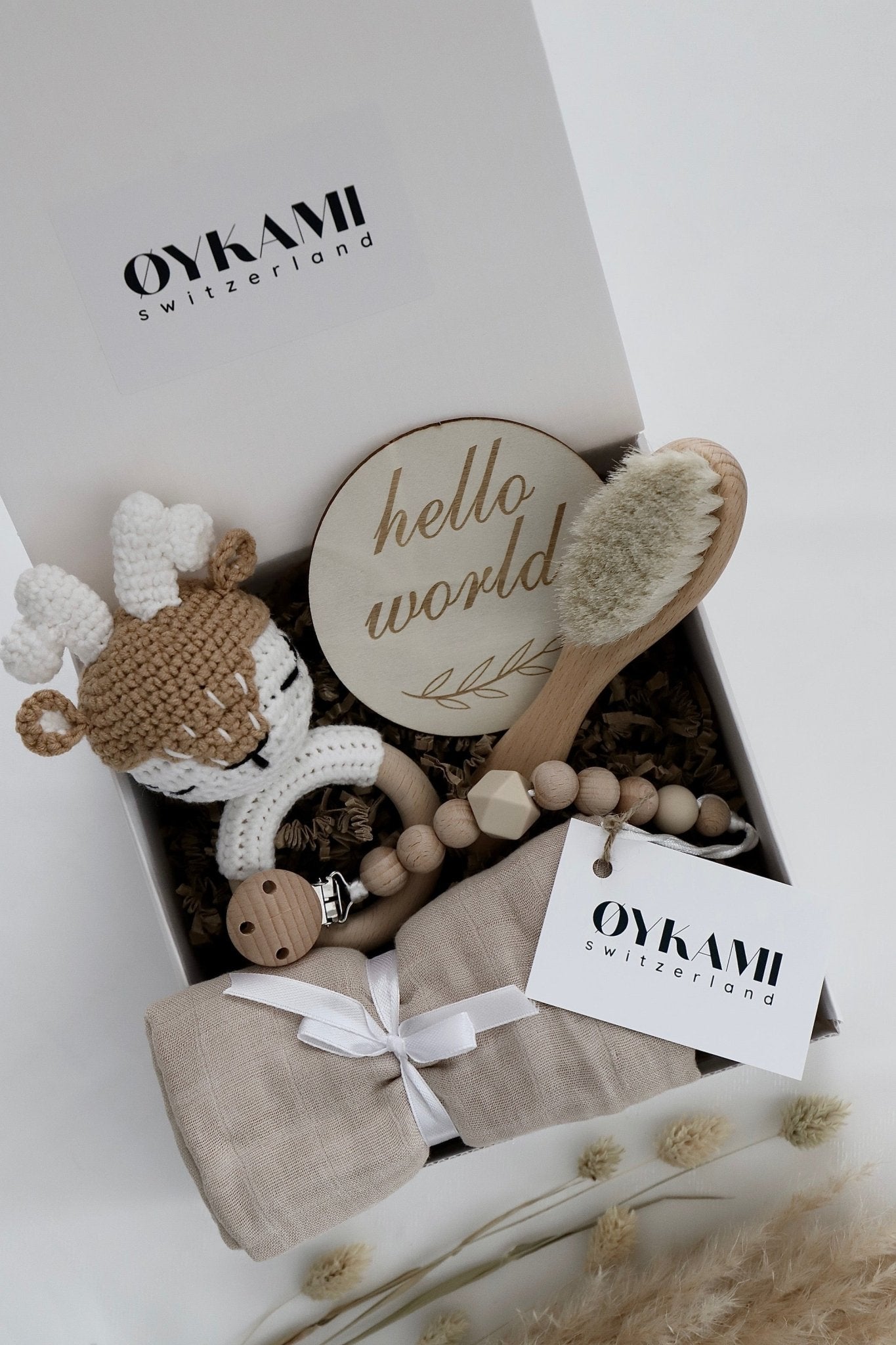 Baby Geschenkbox "Bora Bora" - OYKAMI in a box