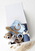 Baby Geschenkbox „Little Bear“ Blau - OYKAMI in a box