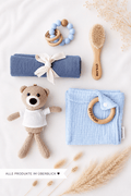 Baby Geschenkbox „Little Bear“ Blau - OYKAMI in a box