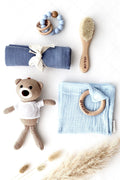Baby Geschenkbox „Little Bear“ Blau - OYKAMI in a box