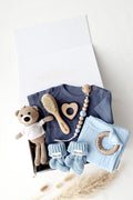 Baby Geschenkbox „Little Bear Deluxe“ Blau - OYKAMI in a box