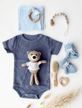 Baby Geschenkbox „Little Bear Deluxe“ Blau - OYKAMI in a box