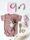 Baby Geschenkbox „Little Bear Deluxe“ Rosa - OYKAMI in a box