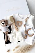 Baby Geschenkbox „Little Bear Deluxe“ Weiss - OYKAMI in a box