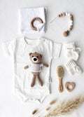 Baby Geschenkbox „Little Bear Deluxe“ Weiss - OYKAMI in a box