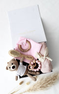 Baby Geschenkbox „Little Bear“ Rosa - OYKAMI in a box