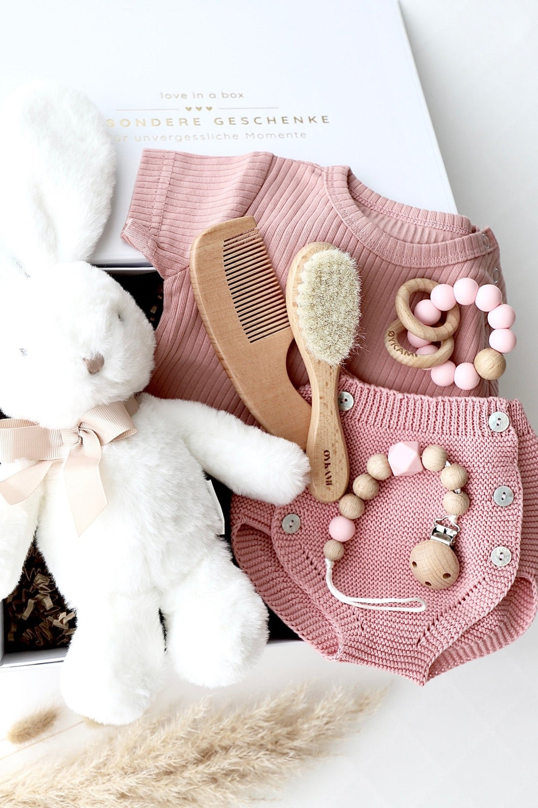 Baby Geschenkbox „Little Bloom“ Rosa Lotti - OYKAMI in a box