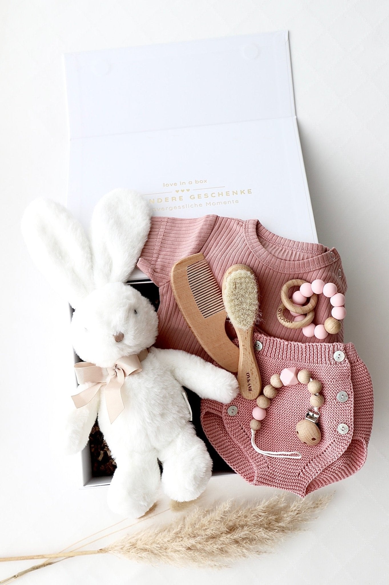 Baby Geschenkbox „Little Bloom“ Rosa Lotti - OYKAMI in a box