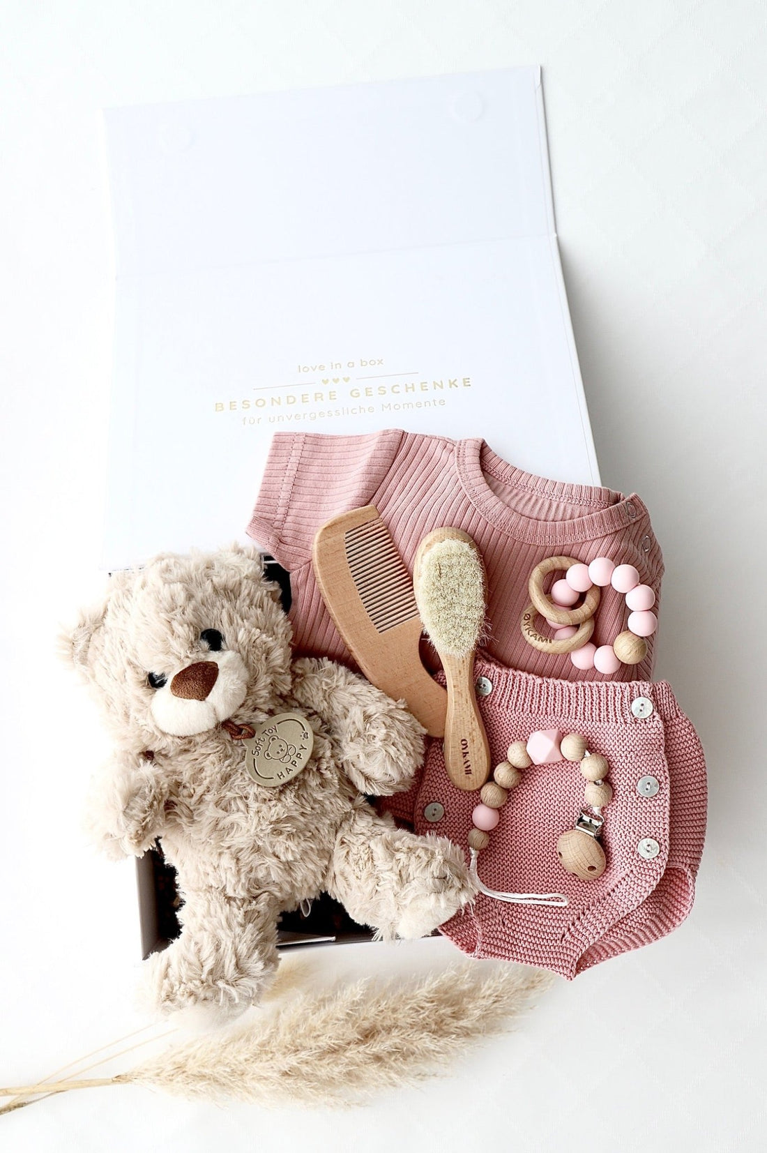 Baby Geschenkbox „Little Bloom“ Rosa Lou - OYKAMI in a box