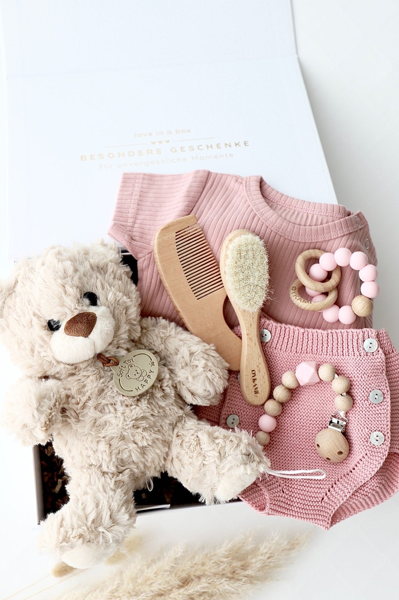 Baby Geschenkbox „Little Bloom“ Rosa Lou - OYKAMI in a box