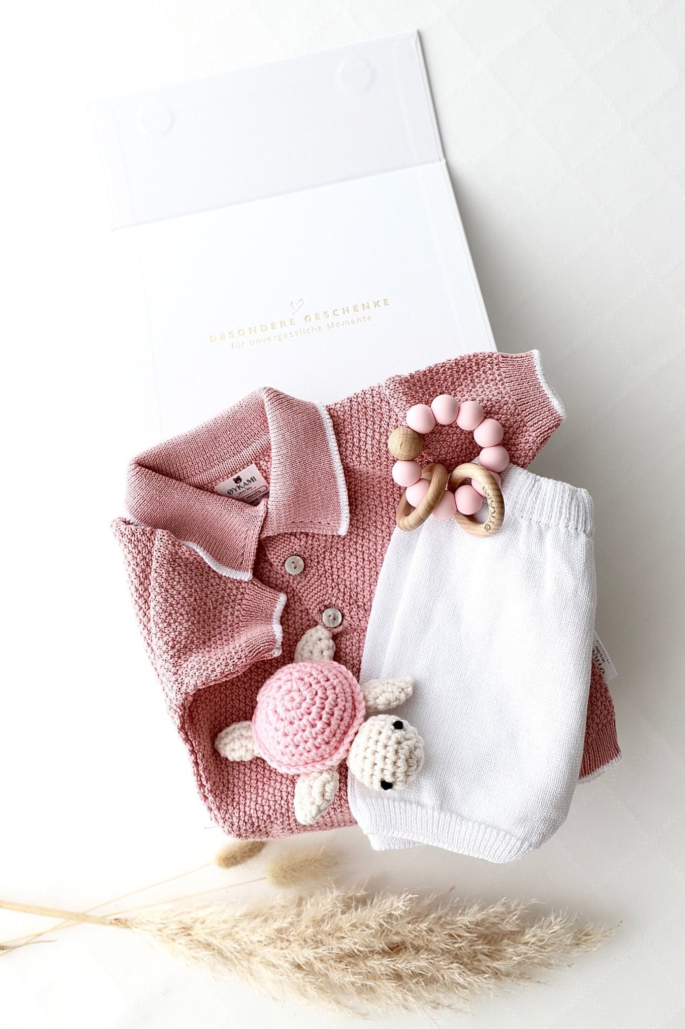 Baby Geschenkbox „Little Classic“ Rosa - OYKAMI in a box