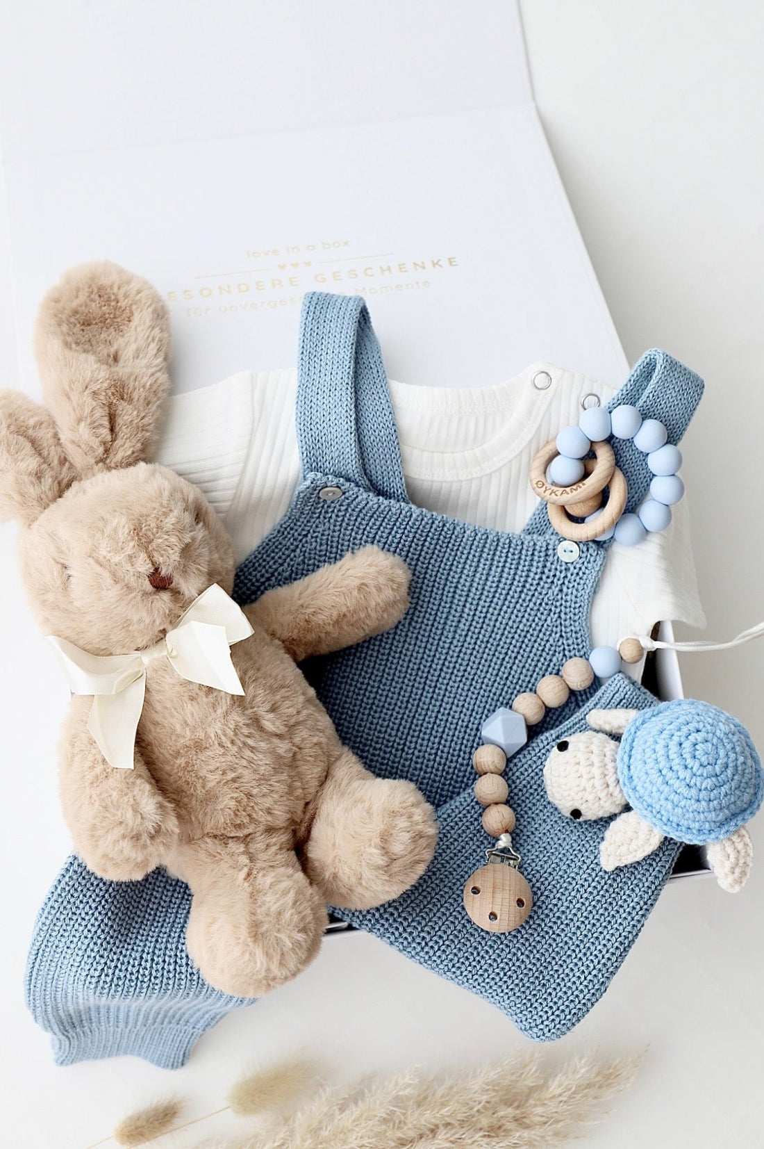 Baby Geschenkbox „Little Journey“ Lotti Blau - OYKAMI in a box