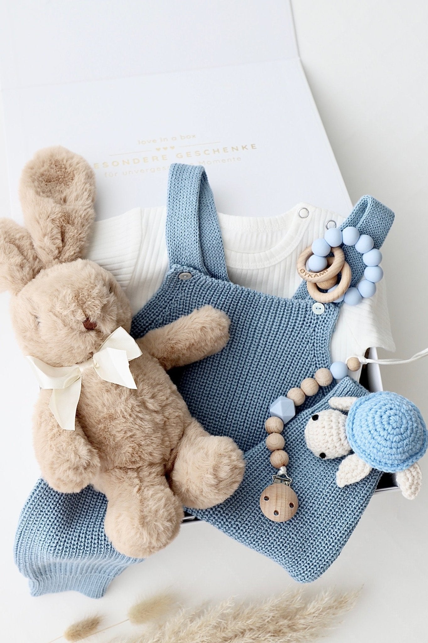 Baby Geschenkbox „Little Journey“ Lotti Blau - OYKAMI in a box