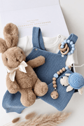 Baby Geschenkbox „Little Journey“ Lotti Blau - OYKAMI in a box