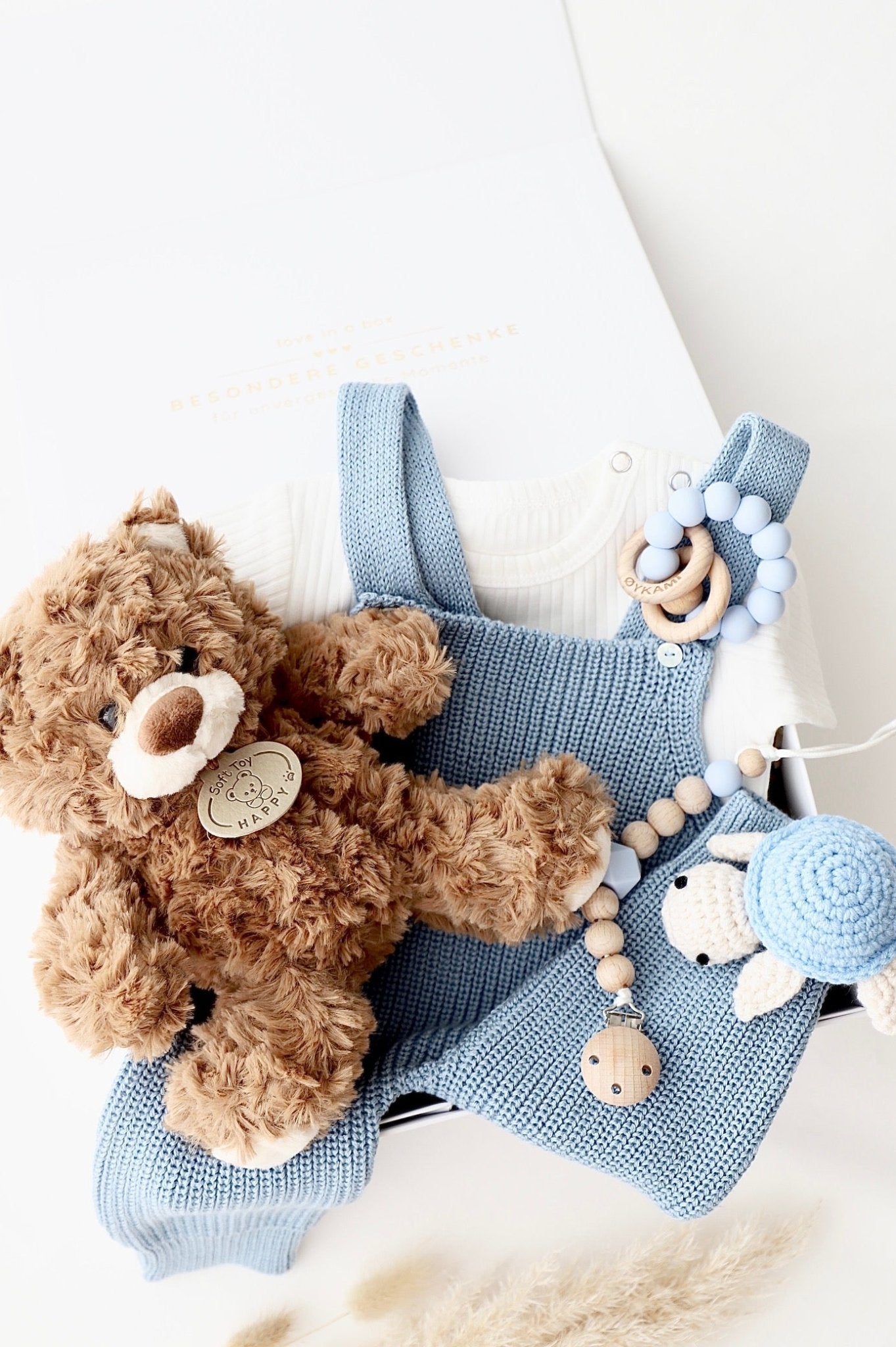 Baby Geschenkbox „Little Journey“ Lou Blau - OYKAMI in a box