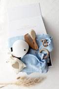 Baby Geschenkbox „Little Waves“ Blau - OYKAMI in a box