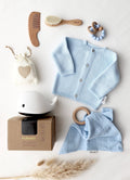 Baby Geschenkbox „Little Waves“ Blau - OYKAMI in a box