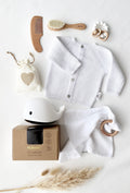 Baby Geschenkbox „Little Waves“ Weiss - OYKAMI in a box