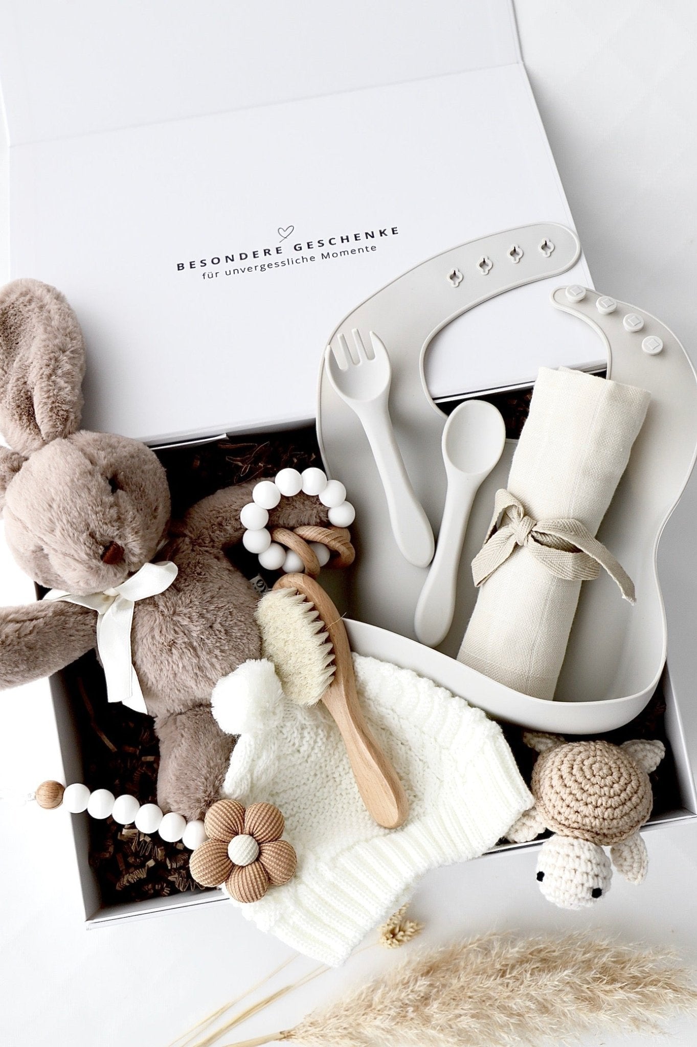 Baby Geschenkbox „Lunelle“ weiss - OYKAMI in a box