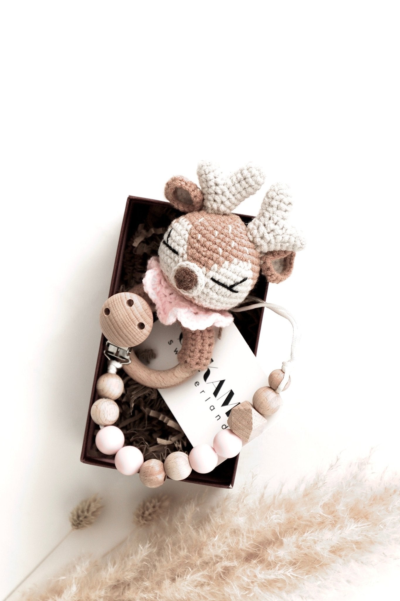 Baby Geschenkbox Mädchen "Milano" Rosa - OYKAMI in a box