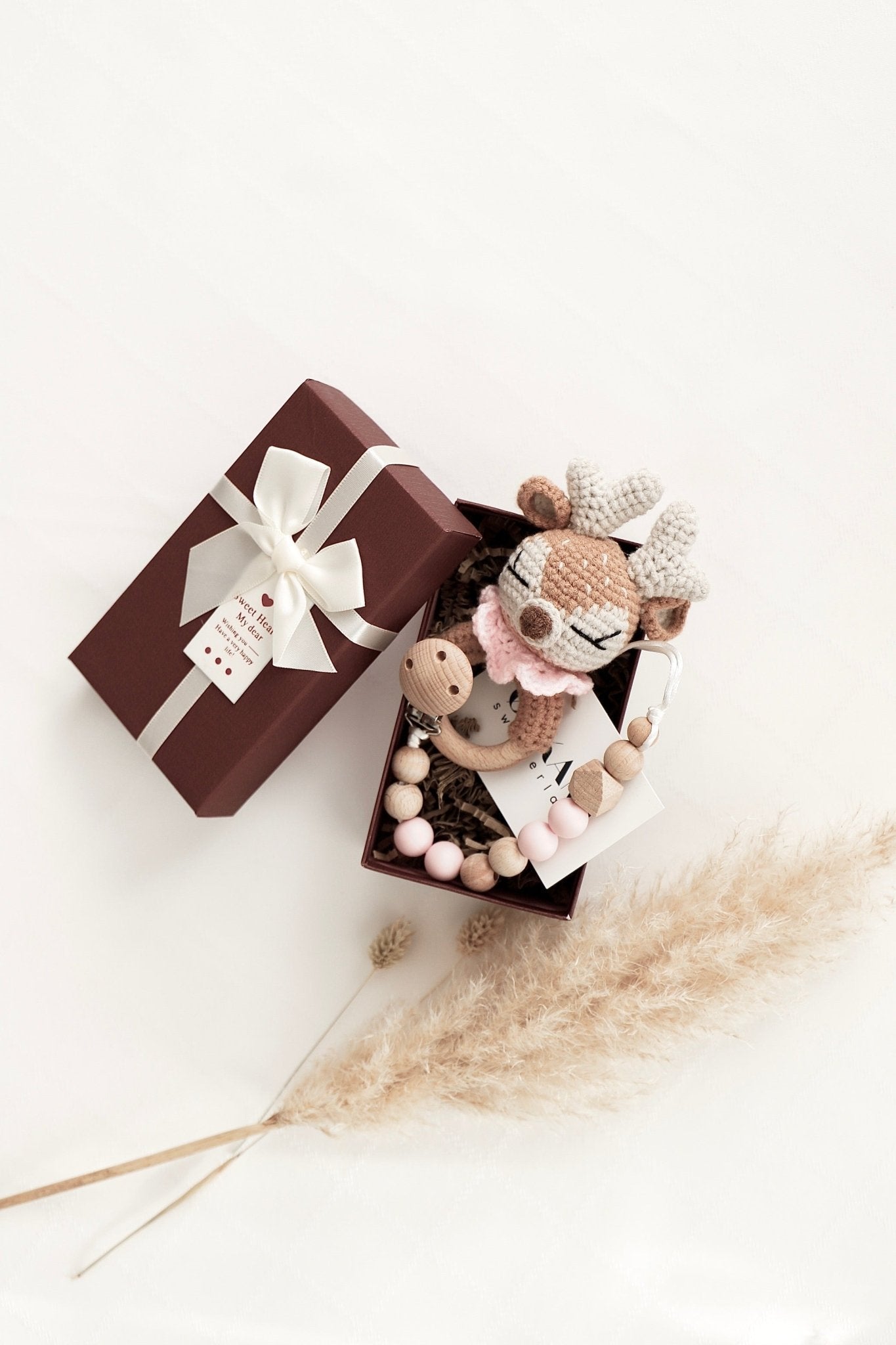 Baby Geschenkbox Mädchen "Milano" Rosa - OYKAMI in a box