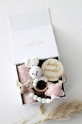 Baby Geschenkbox Mädchen Rosa 
