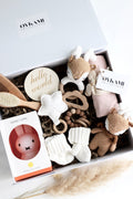 Baby Geschenkbox Mädchen weiss 