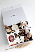 Baby Geschenkbox Mädchen weiss 