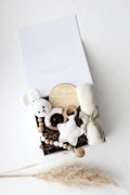Baby Geschenkbox neutrale Farben 