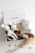 Baby Geschenkbox Neutrale Farben 