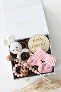 Baby Geschenkbox Rosa 