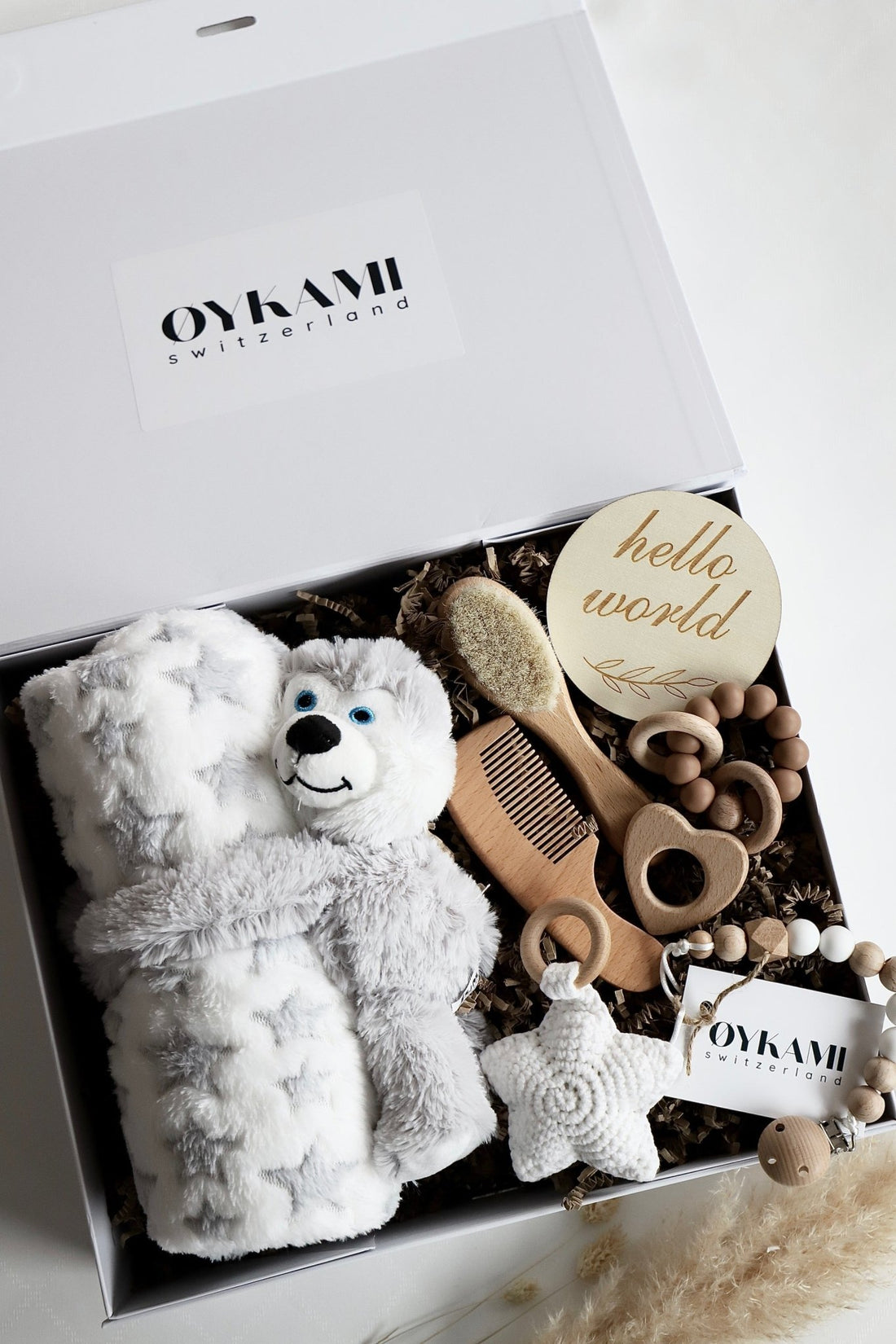 Baby Geschenkbox "Venezia" mit Husky - OYKAMI in a box