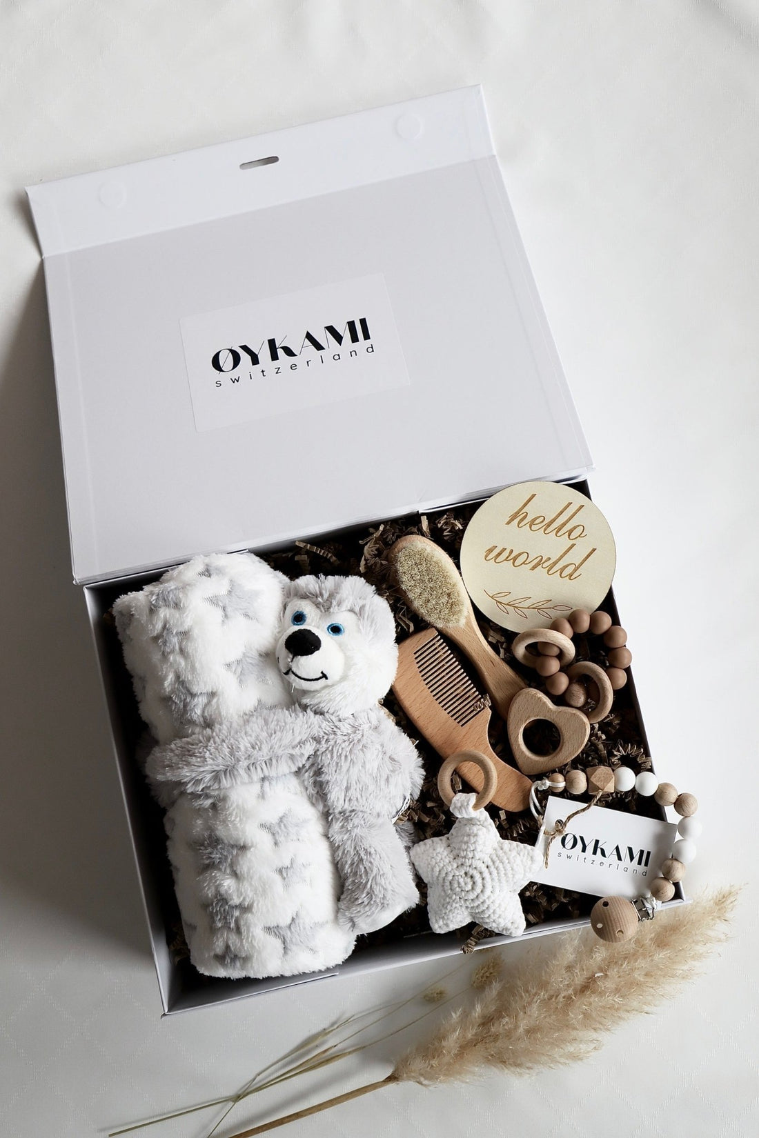 Baby Geschenkbox "Venezia" mit Husky - OYKAMI in a box