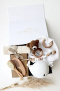 Baby Geschenkbox Weiss 