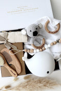 Baby Geschenkbox Weiss 