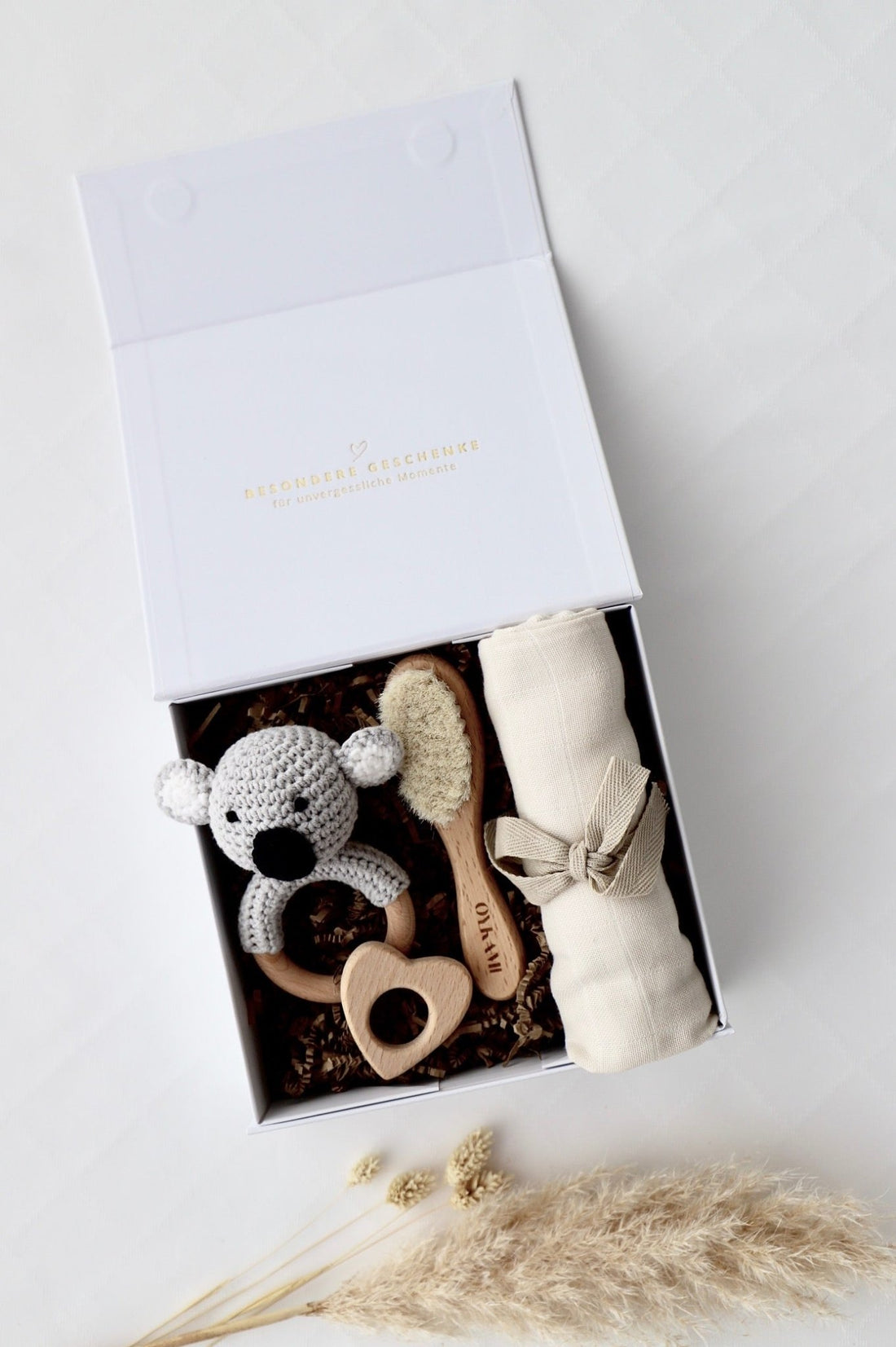 Baby Geschenkbox Weiss "Colmar" Koala - OYKAMI in a box
