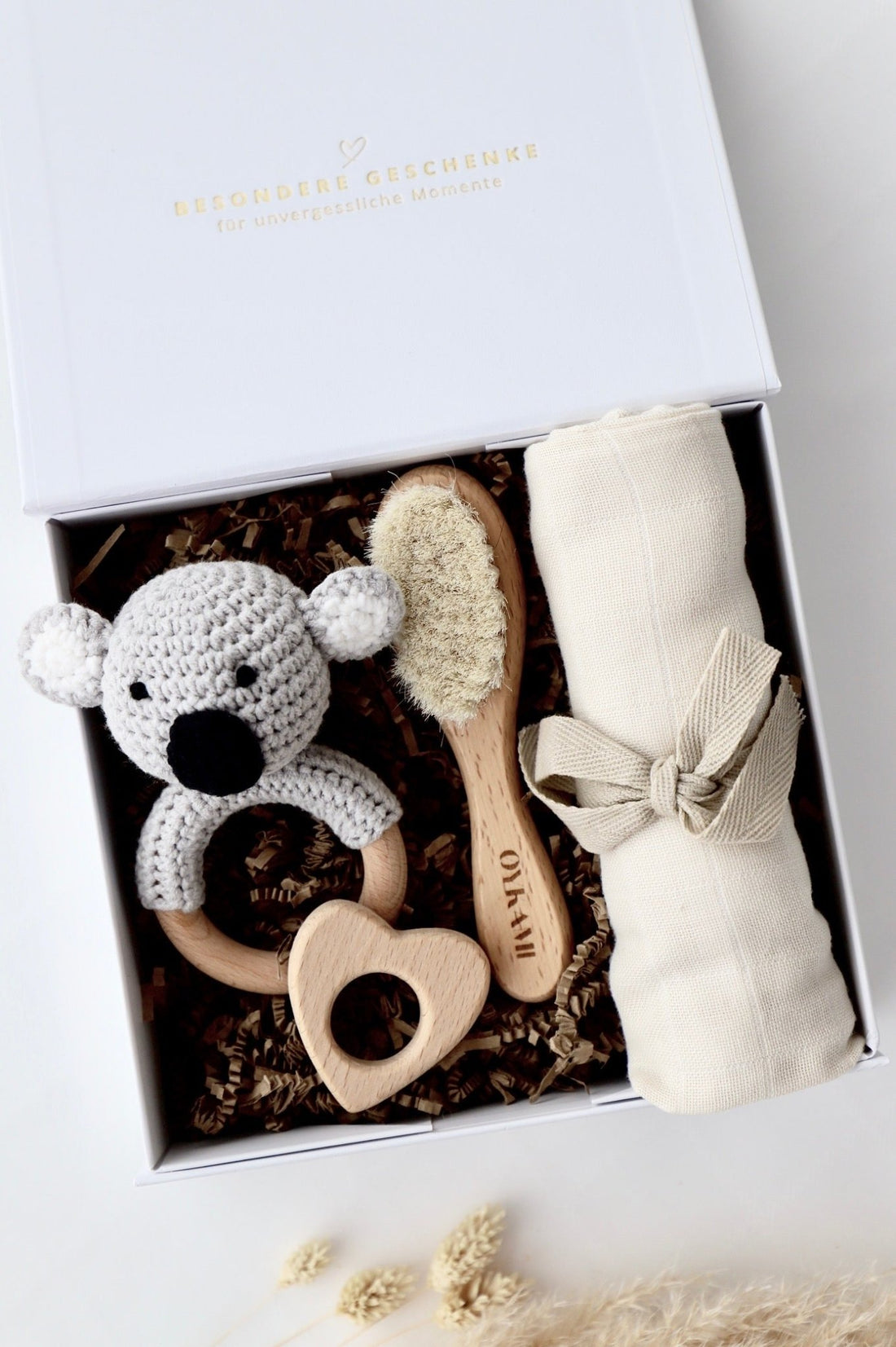 Baby Geschenkbox Weiss "Colmar" Koala - OYKAMI in a box
