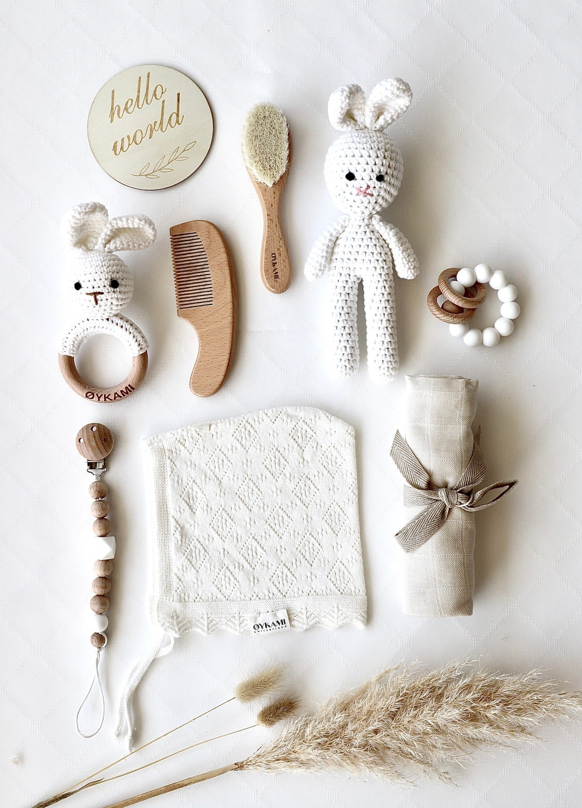 Baby Geschenkbox Weiss "Florence" Miffy - OYKAMI in a box