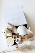 Baby Geschenkbox Weiss 