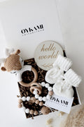 Baby Geschenkbox Weiss 
