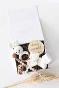 Baby Geschenkbox Weiss 