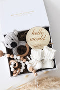 Baby Geschenkbox Weiss 