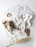 Baby Geschenkbox Weiss 
