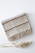 Baumwoll - Decke mit Fransen - OYKAMI in a box