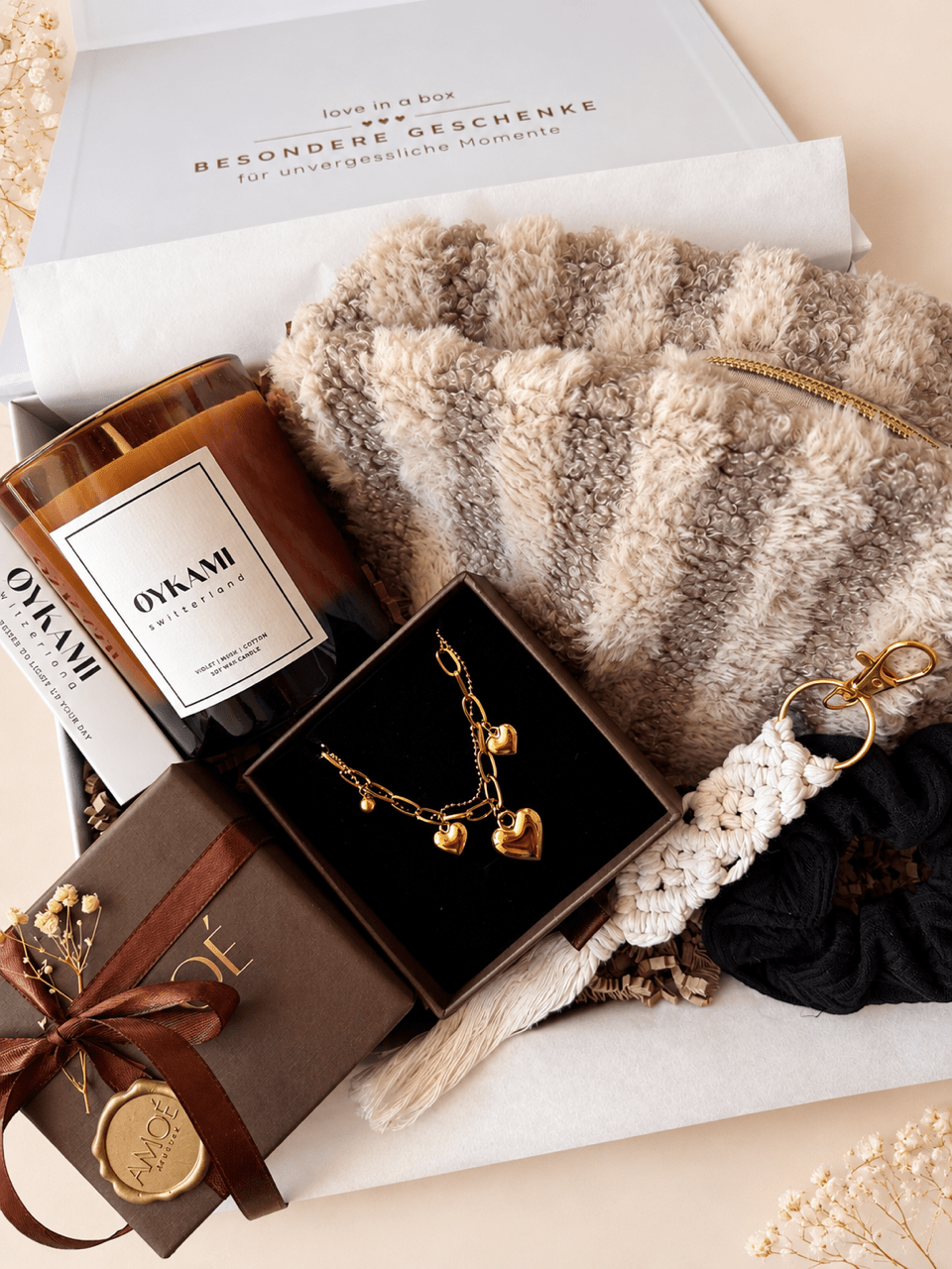 Beauty Geschenkbox «Hong Kong» mit Schmuck - OYKAMI in a box