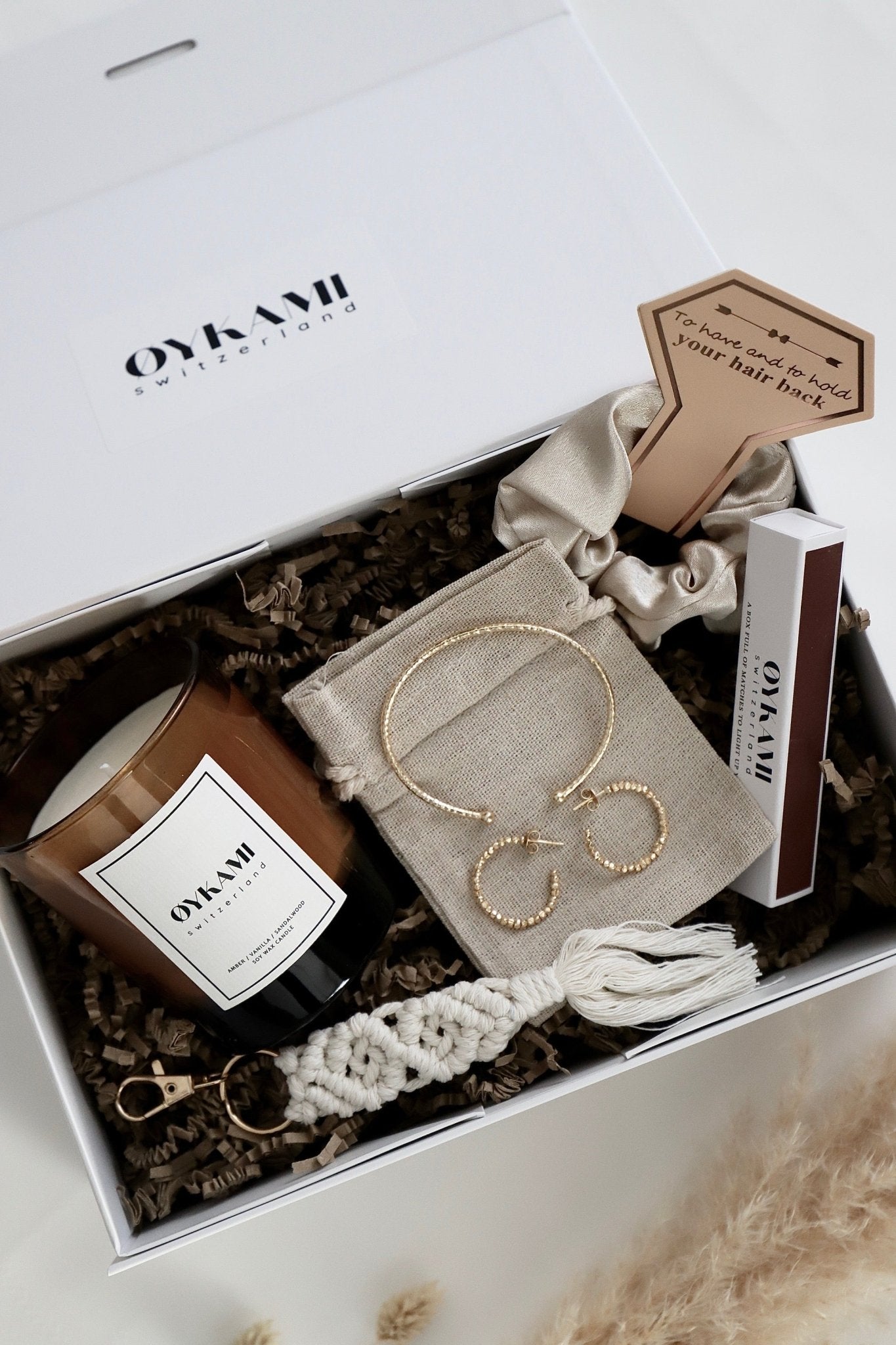 Beauty Geschenkbox "Hong Kong" mit Schmuck - OYKAMI in a box