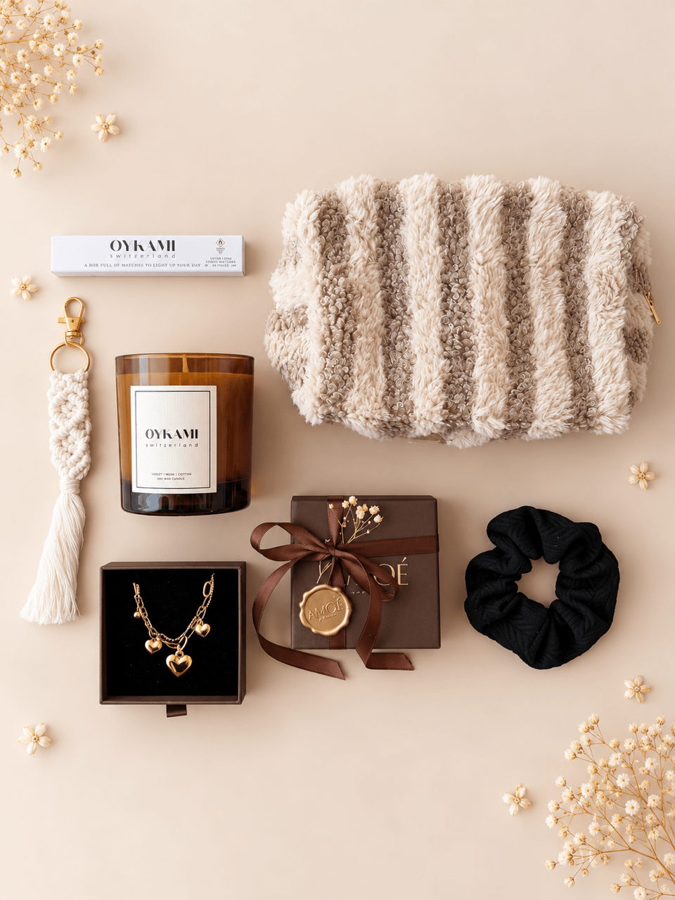 Beauty Geschenkbox «Hong Kong» mit Schmuck - OYKAMI in a box