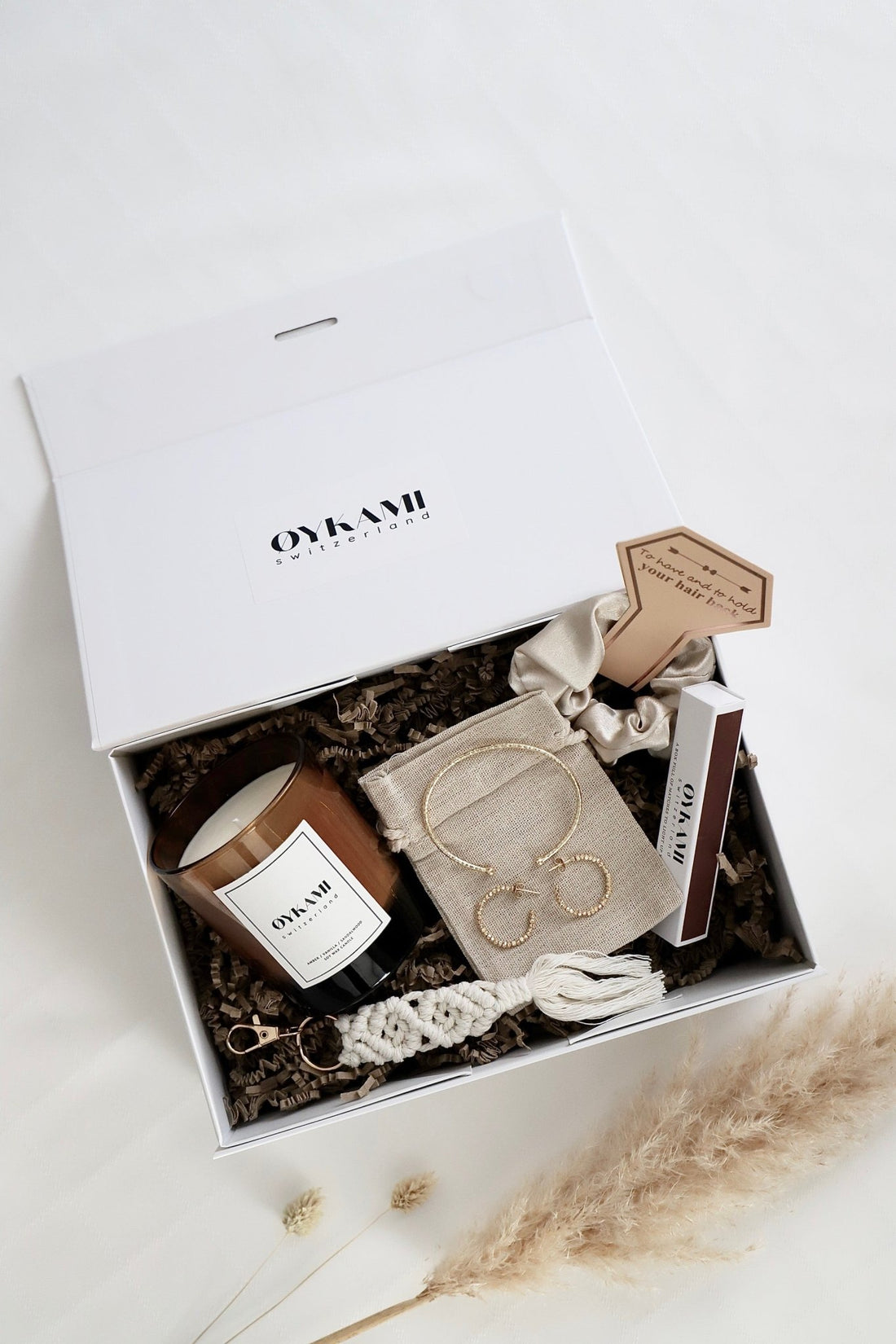 Beauty Geschenkbox "Hong Kong" mit Schmuck - OYKAMI in a box